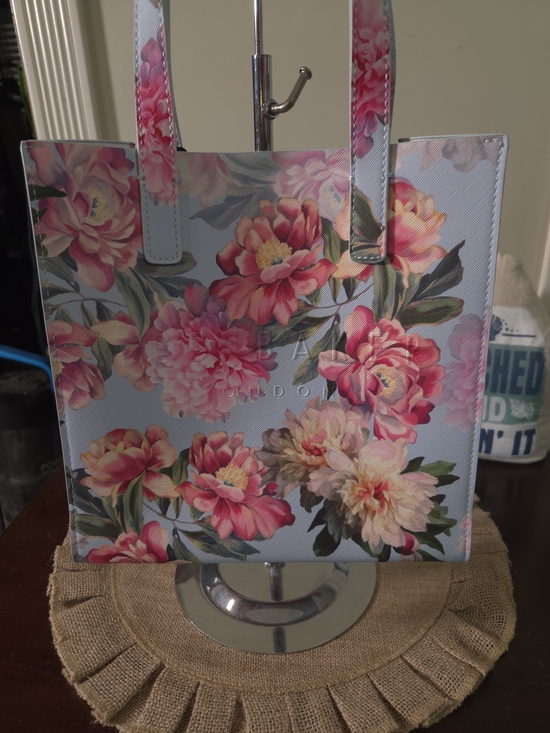 Ted Baker Handbags - NWT Ted Baker Seacon Bright Blue Multi Floral Tote
